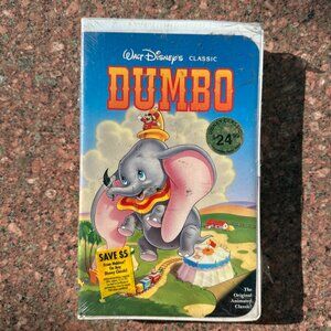 Dumbo (VHS Tape, 1999, Walt Disney Home Entertainment) RARE Tape Great Condition